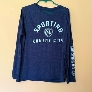 Sporting Kansas City Long Sleeve t-shirt - Fanatics men’s size large blue